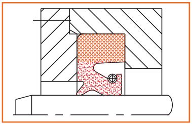 CARCOSEAL UN LA Кромка против пыли